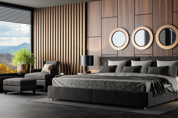 iStock Credit: tulcarion A modern bedroom